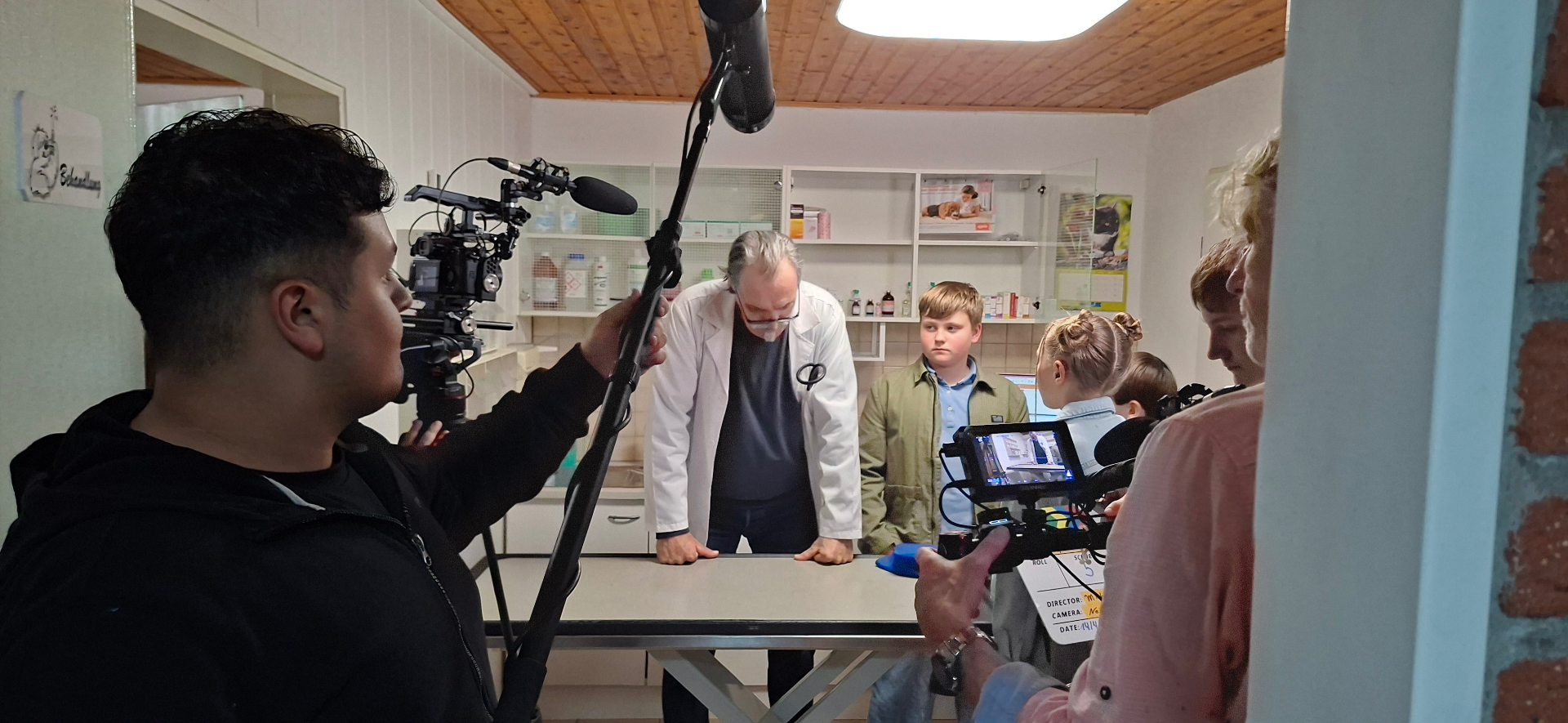 Dreh in der Tierarztpraxis